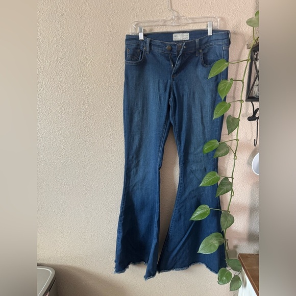 Free People Denim - free people just float on flare jeans